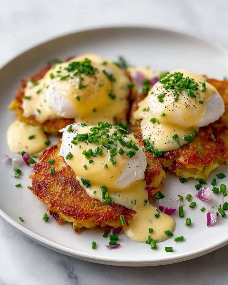 Easy Latke Eggs Benedict Recipe