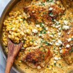 Creamy Chicken and Corn Skillet Recipe