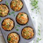 Veggie-Loaded Mini Meatloaves Recipe