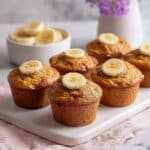 Cinnamon Banana Cottage Cheese Muffins Recipe