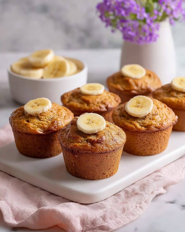 Cinnamon Banana Cottage Cheese Muffins Recipe