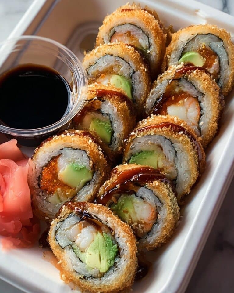 Crispy Fried Sushi Roll Recipe