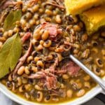 Black Eyed Peas with Smoked Turkey Recipe