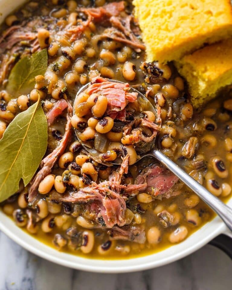 Black Eyed Peas with Smoked Turkey Recipe