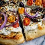 Gyro Pizza with Tzatziki Drizzle Recipe