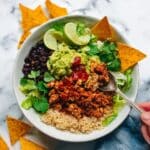 Sofritas: Spicy Tofu Crumbles in Chipotle Adobo Sauce Recipe