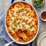 Cheesy Pumpkin Ricotta Pasta Bake Recipe