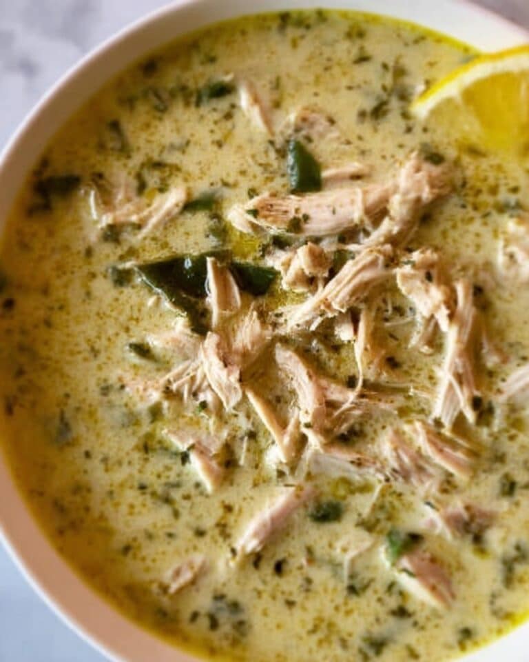 Slow-Cooked Thai Ginger Chicken Soup Recipe