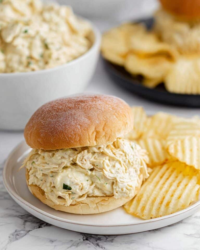 Ohio Shredded Chicken Sandwich Recipe