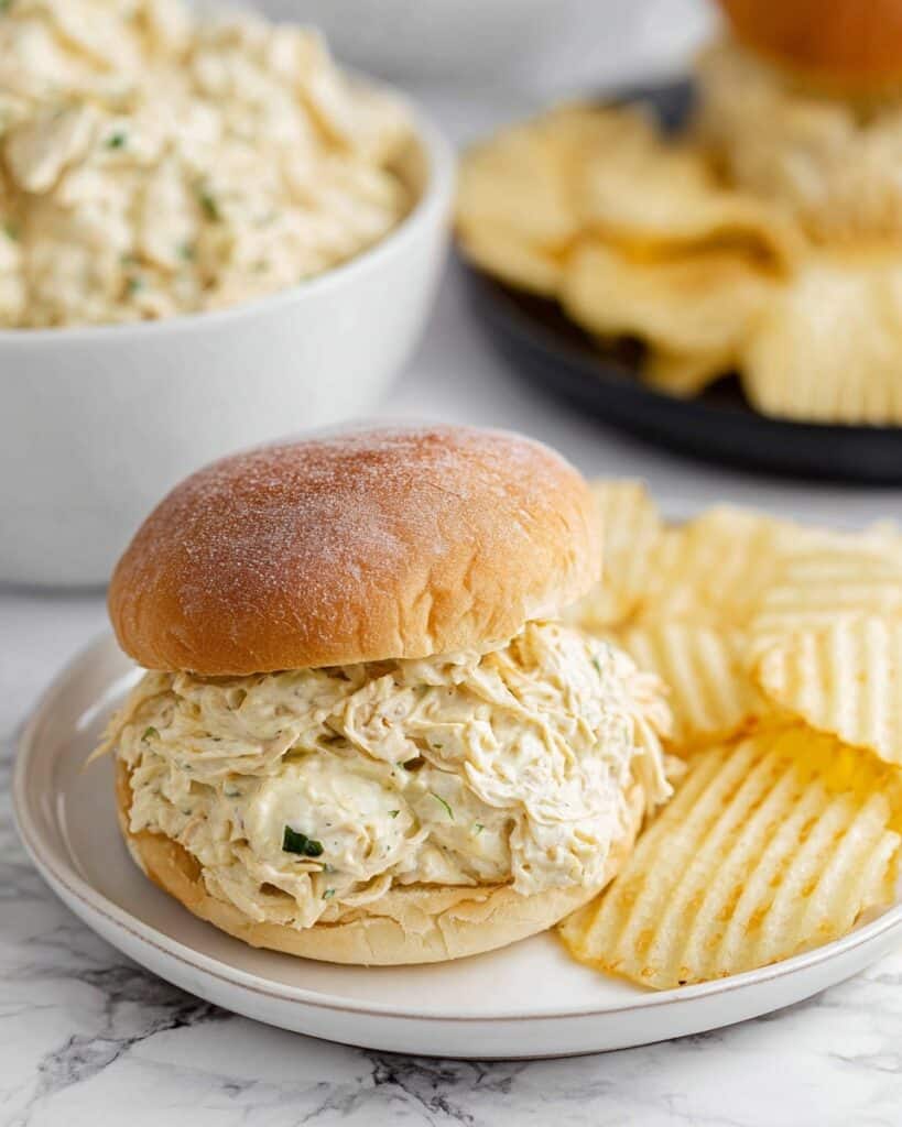 Ohio Shredded Chicken Sandwich Recipe