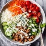 Healthy Buffalo Chicken Bowls Recipe