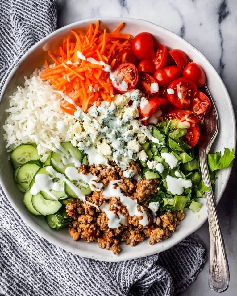 Healthy Buffalo Chicken Bowls Recipe