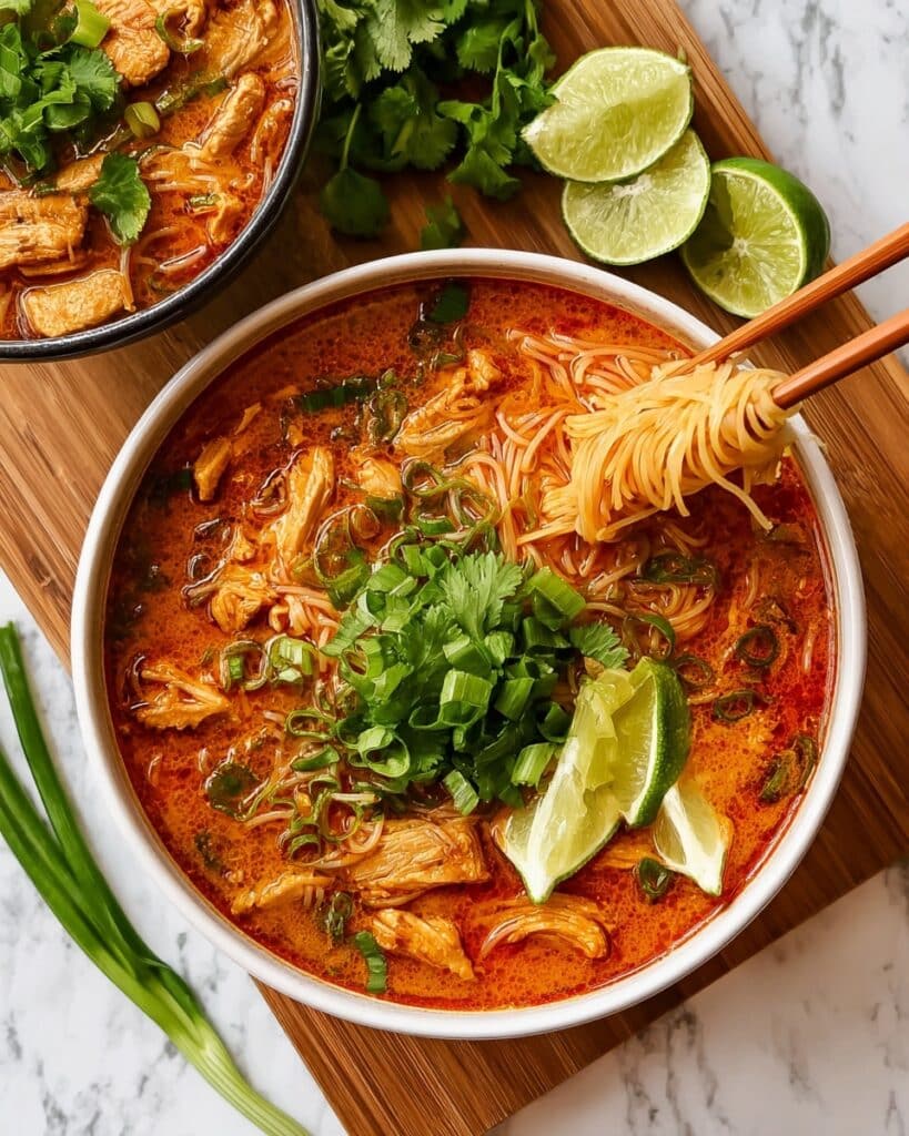Thai Red Curry Noodle Soup Recipe