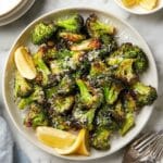 Garlic Parmesan Roasted Broccoli Recipe