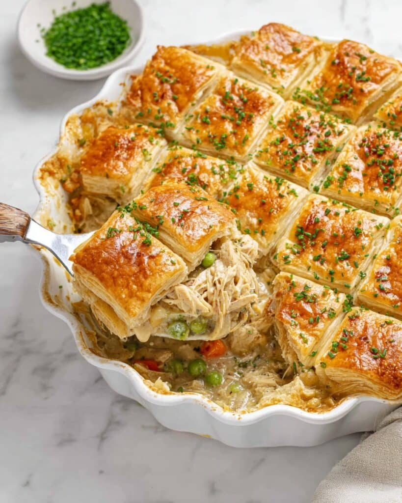 French Onion Chicken Pot Pie Recipe
