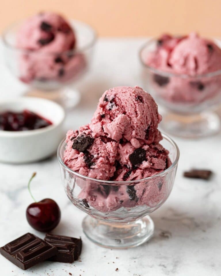Cherry Garcia Nice Cream (Vegan) Recipe