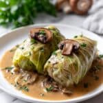 Gołąbki with Mushroom Sauce Recipe