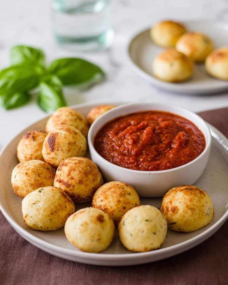 Air Fried Mozzarella Bites Recipe