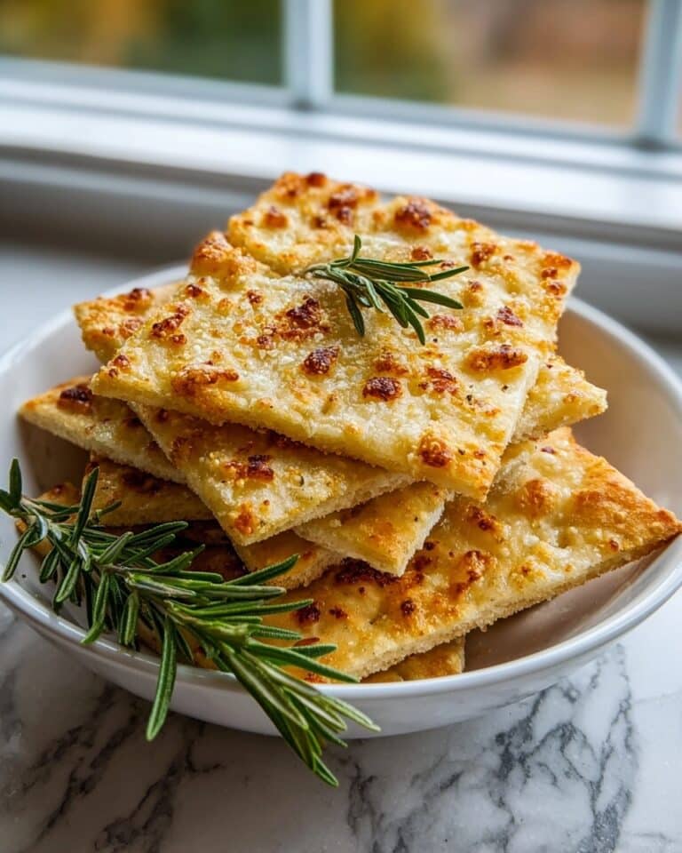 2-Ingredient Cottage Cheese Crackers – Easy, Crispy & Irresistible Recipe
