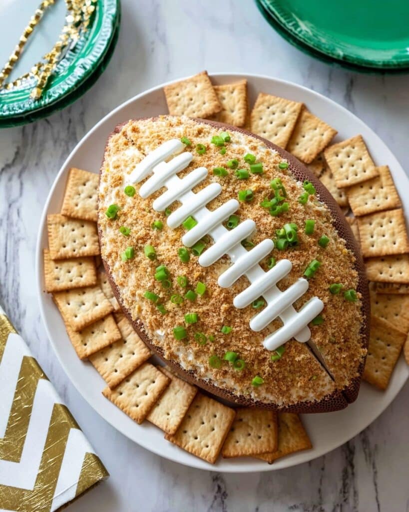 Jalapeño Popper Cheese Football Recipe