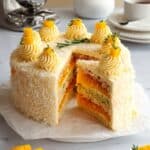 Vegan Mango Coconut Cake Recipe
