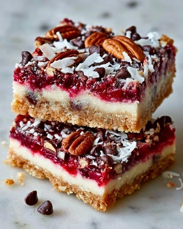 Raspberry Coconut Magic Bars Recipe