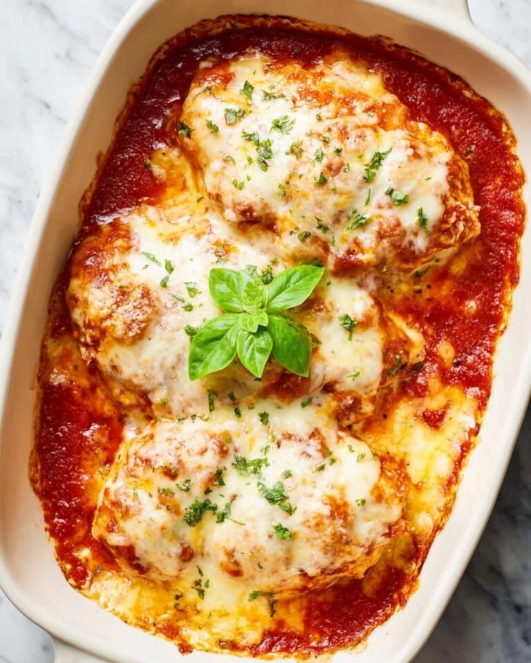 Cheesy Mozzarella Chicken Bake Recipe