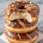 Healthy Chocolate Frosted Baked Donuts Recipe