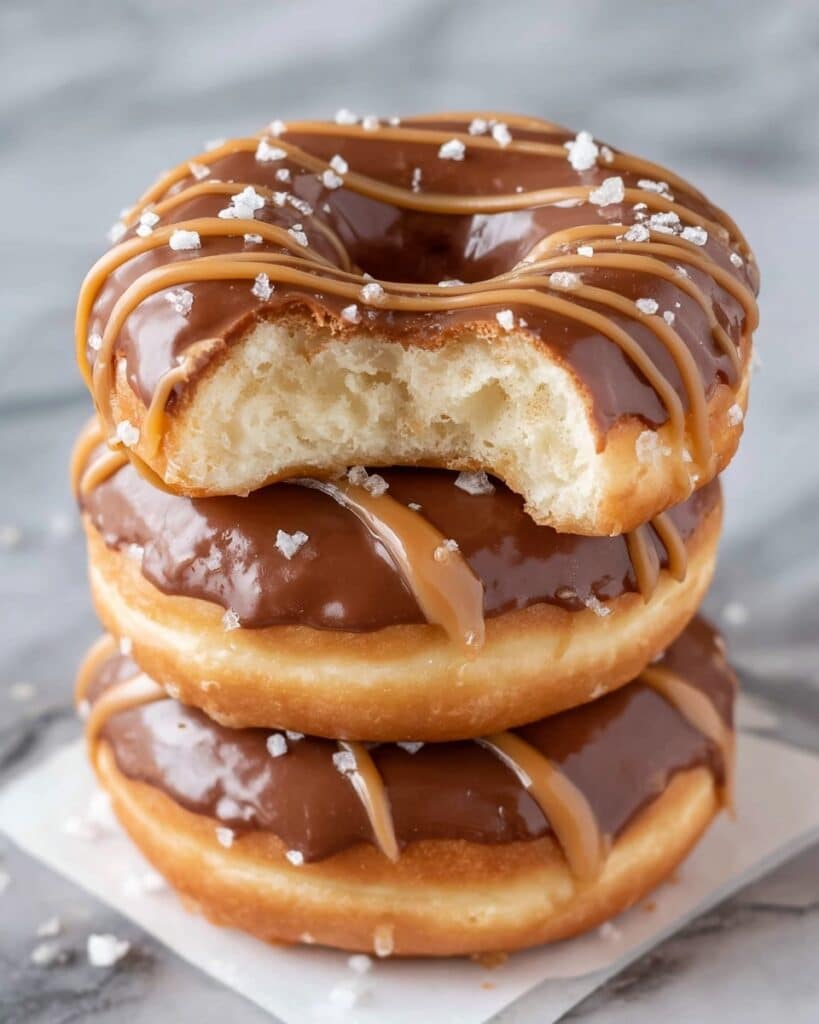 Healthy Chocolate Frosted Baked Donuts Recipe