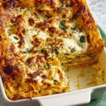 Italian Butternut Squash and Spinach Lasagna Recipe