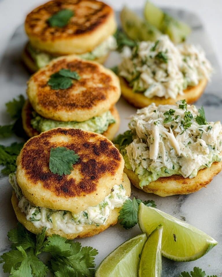 Homemade Arepa with Reina Pepiada Recipe