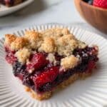 Healthy Oatmeal Bars Breakfast (Gluten-Free + Vegan) Recipe