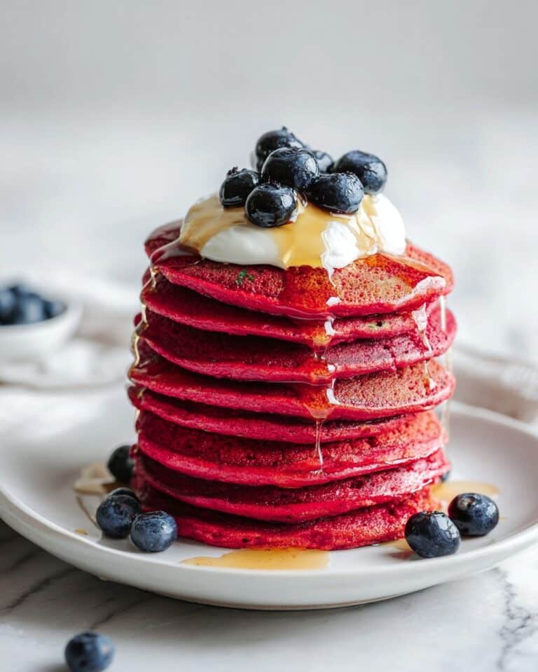 Pink Beet Pancakes Recipe