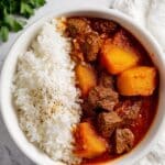 Authentic Cuban Carne con Papas (Beef Stew) Recipe