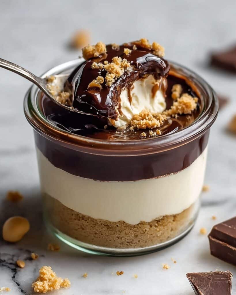 Guilt-Free Peanut Butter Cup Cottage Cheese Mousse Recipe