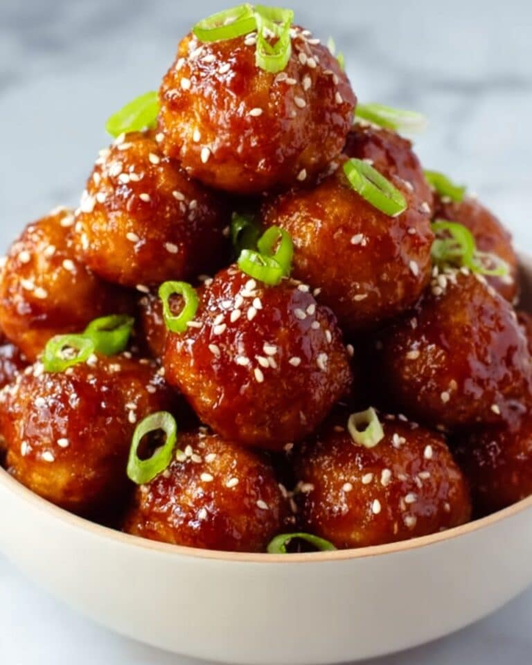 Sweet and Sour Chicken Meatballs Recipe