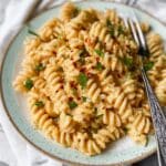 Creamy White Bean Pasta with Lemon and Parsley Recipe
