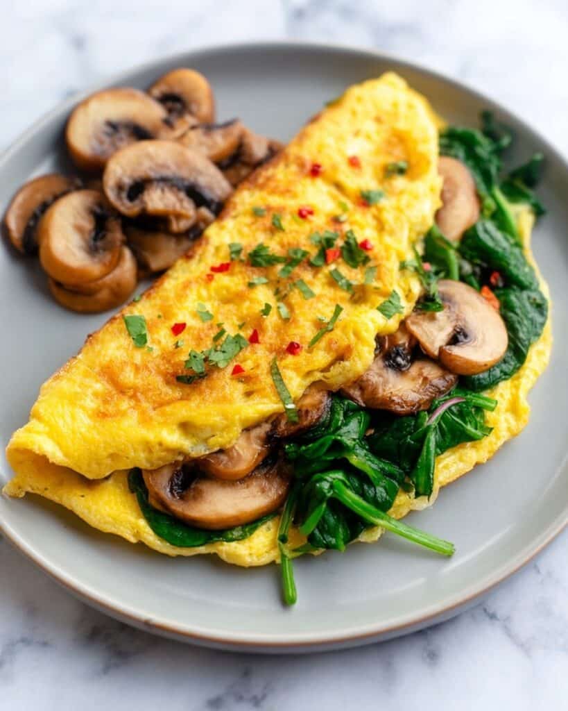 Chickpea Omelette (The Best Vegan Omelette) Recipe