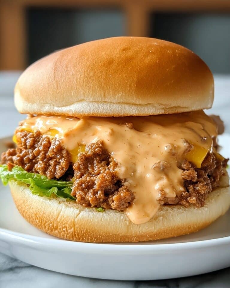 Easy Big Mac Sloppy Joes Recipe with Special Sauce Recipe