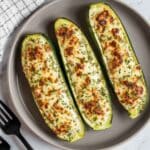 Feta Cheese Stuffed Zucchini Recipe