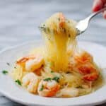 Keto Coconut Curry Spaghetti Squash with Shrimp Recipe
