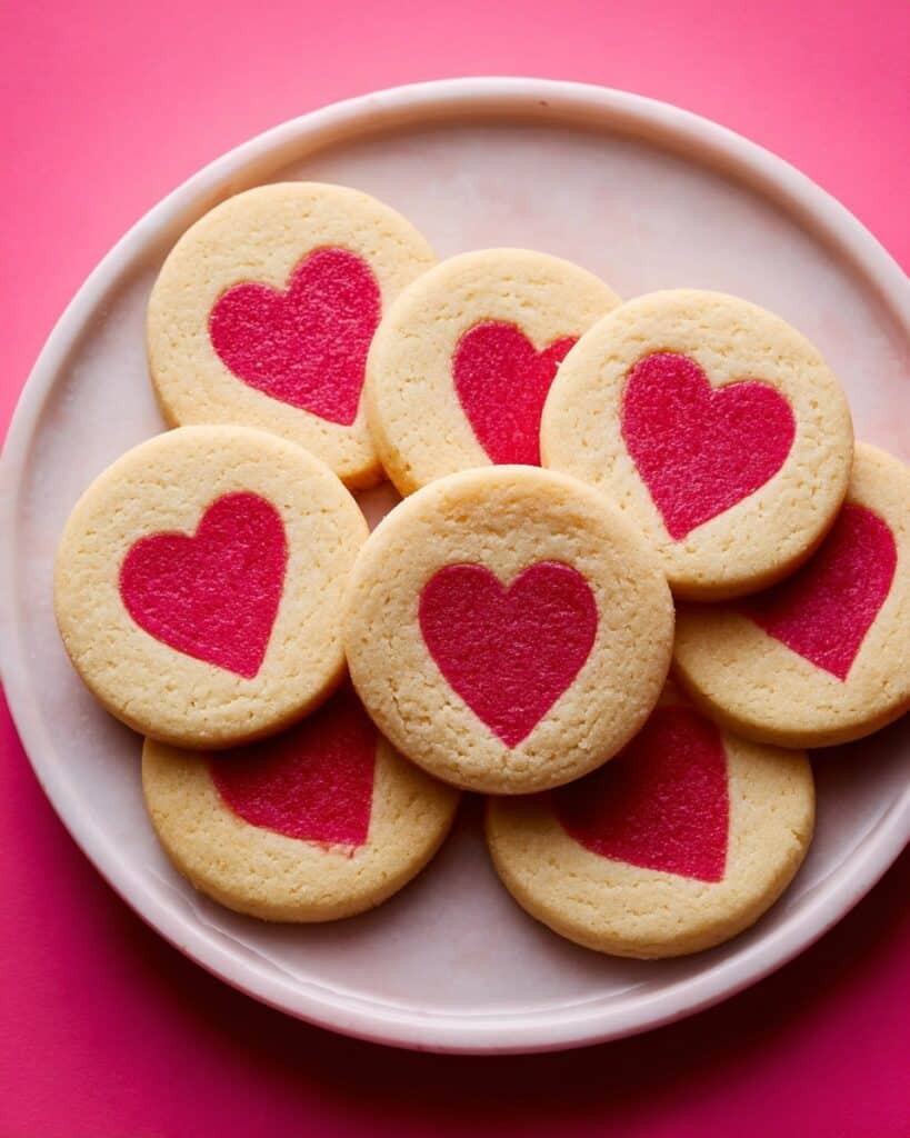 Slice and Bake Heart Cookies Recipe