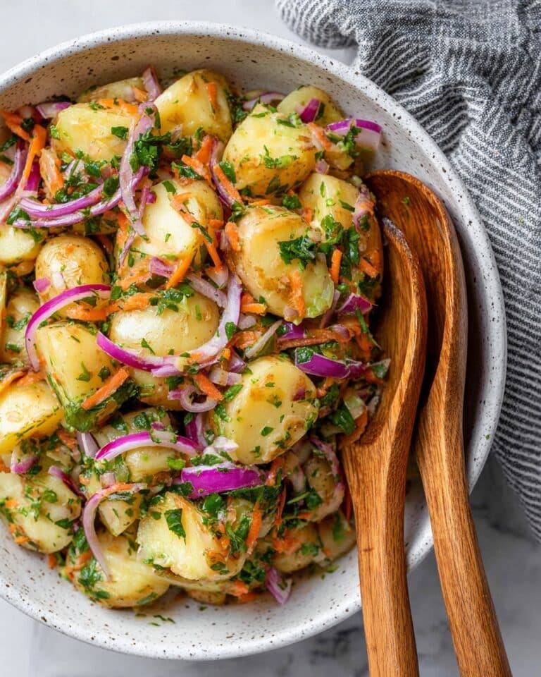 Patates Salatasi – Turkish Potato Salad Recipe