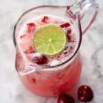 Refreshing Cherry Limeade with Real Cherries Recipe
