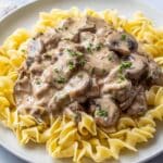 Beef Stroganoff with Cream of Mushroom Soup Recipe