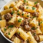 Creamy Italian Sausage Rigatoni Recipe