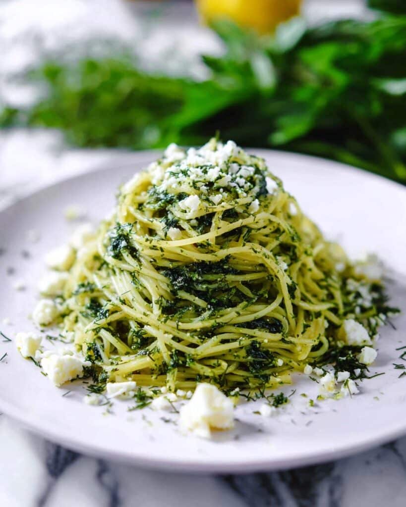 Spanakopita Pasta (Spanakopasta!) Recipe