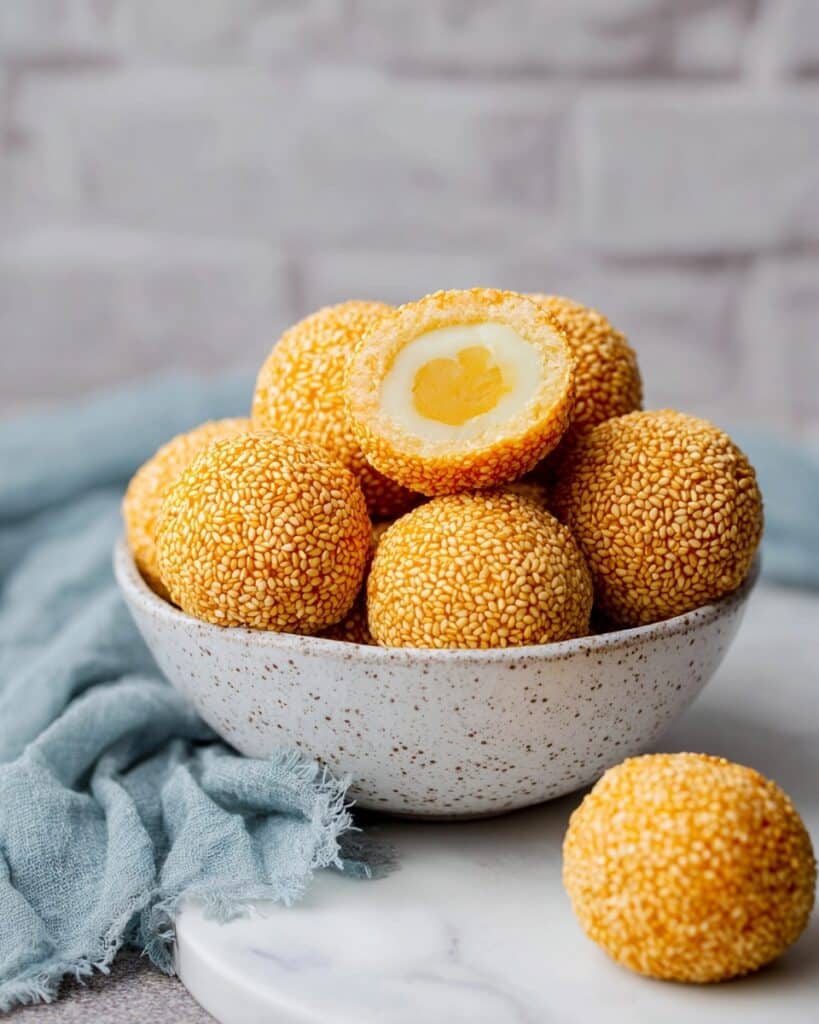 Banh Cam (Vietnamese Sesame Balls) Recipe