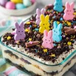 Easy Easter Dirt Cake Casserole [No Bake] Recipe