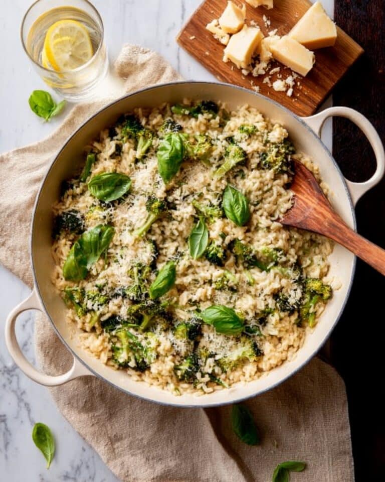 One Pot Broccoli Orzo Recipe